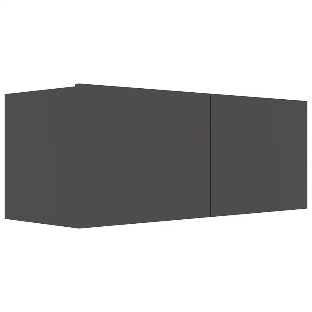 Mobile TV Grigio 80x30x30 cm in Truciolato cod mxl 55470