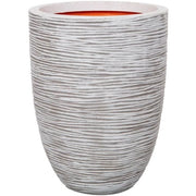 Capi Vaso da fiori Nature Rib 36 x 47 cm Avorio KOFI782 424227