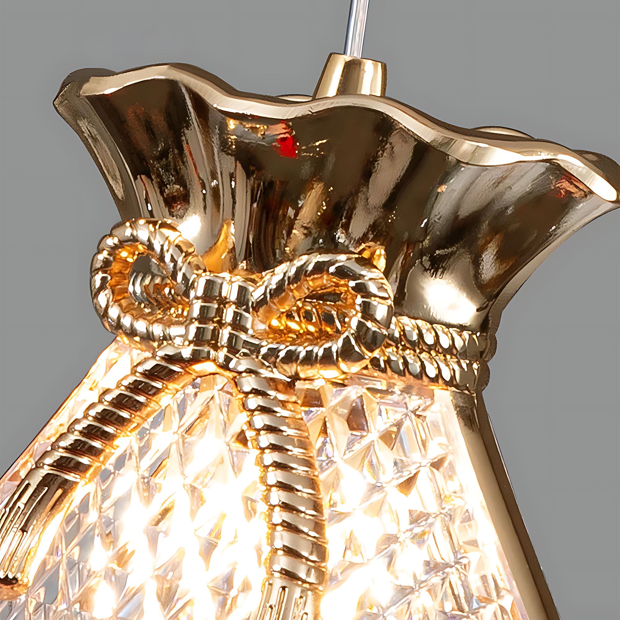 Lampada A Sospensione Da Soffitto Lhj107-1cp Light Rose Gold