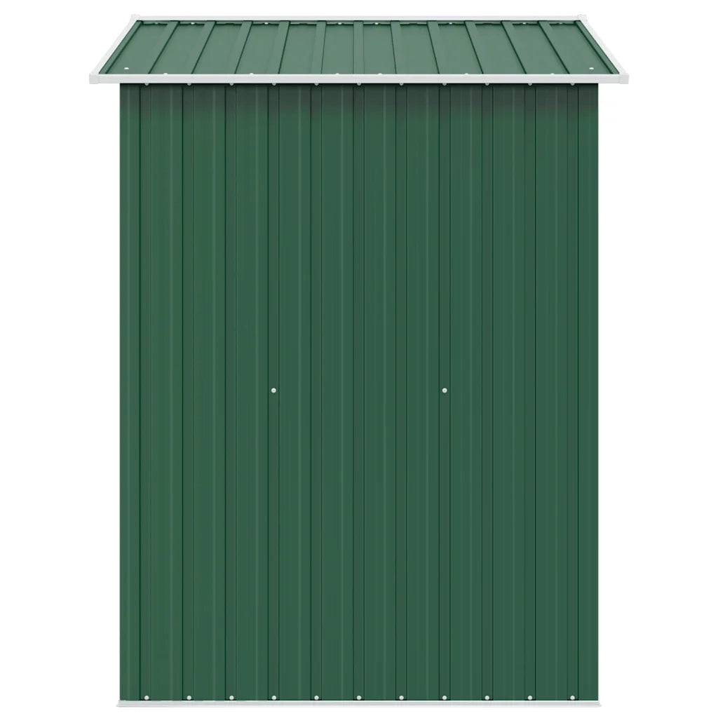 Capanno per Attrezzi in Metallo Verde 204x132x186 cm CFW5069173