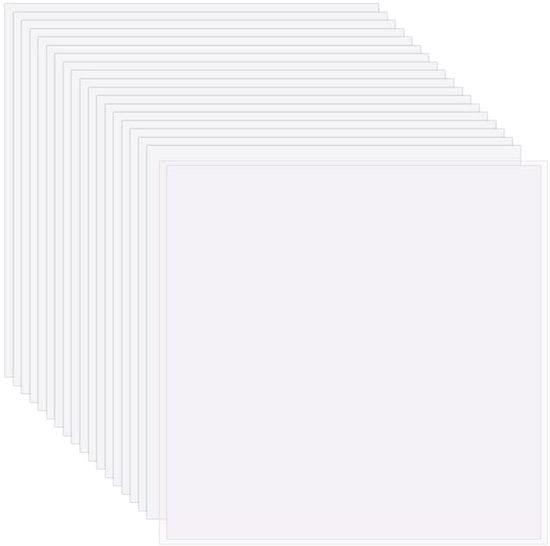 Albumhoezen 100 Stuks - Copertine per Album - Antistatiche - Translucide - OPP - 32,5 x 32,3 cm - Copertine per Album