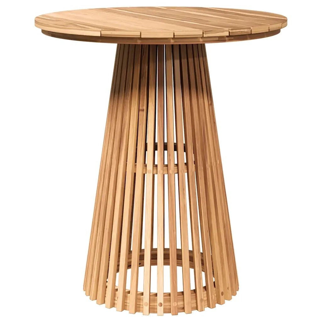 Tavolo laterale Marrone 70 x 70 x 75 cm Legno di teak solido 42006349