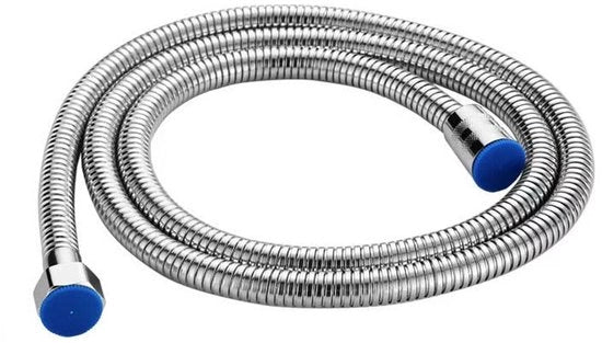 Doucheslang 2 metri extra lungo, flessibile, curvatura resistente sostituzione doucheslang in acciaio inossidabile, connessione universale G1/2, adatto per douchekoppi e vasche da bagno