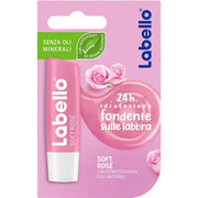 Trade Shop - Labello Soft Rosè Rose Balsamo Labbra Formula Senza Oli Minerali E Parabeni -