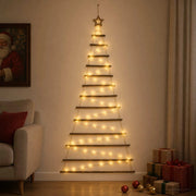Albero di Natale appeso 180 cm 100 LED Bianco caldo 42050474