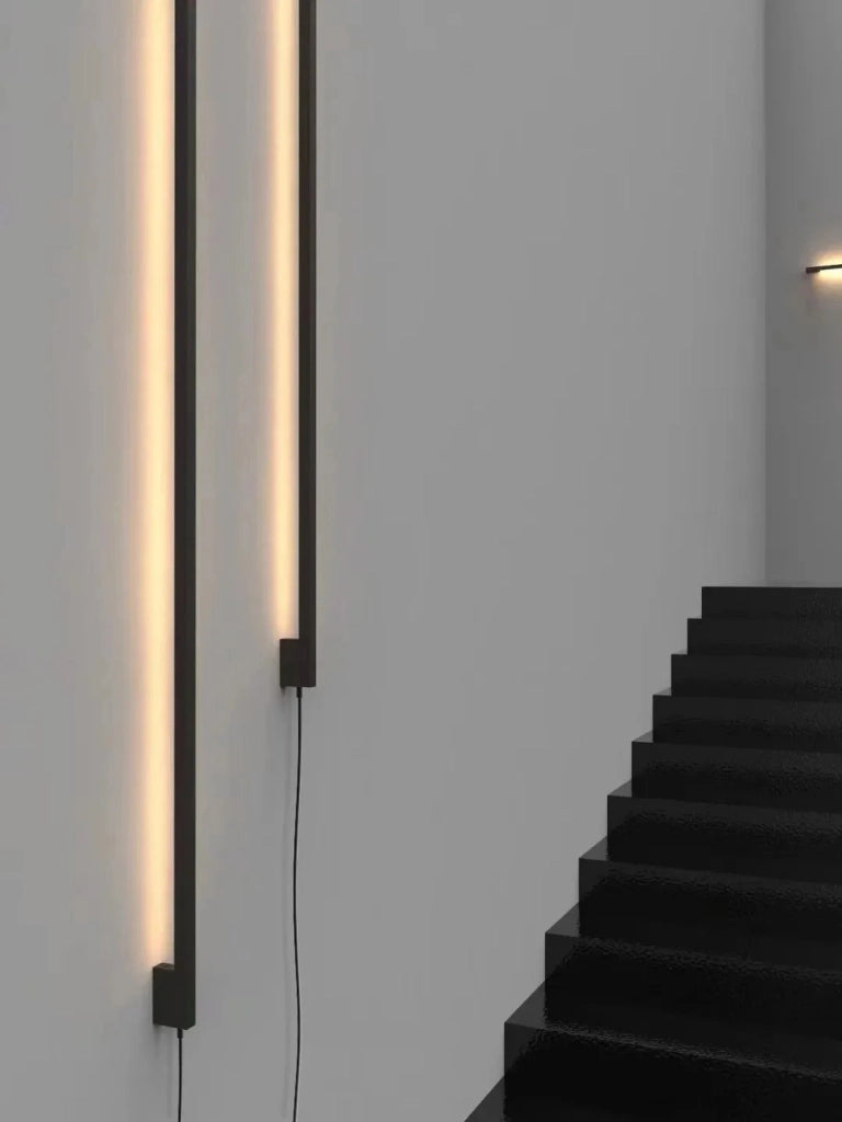 Applique Da Parete Led Lhj066-w 150cm Black