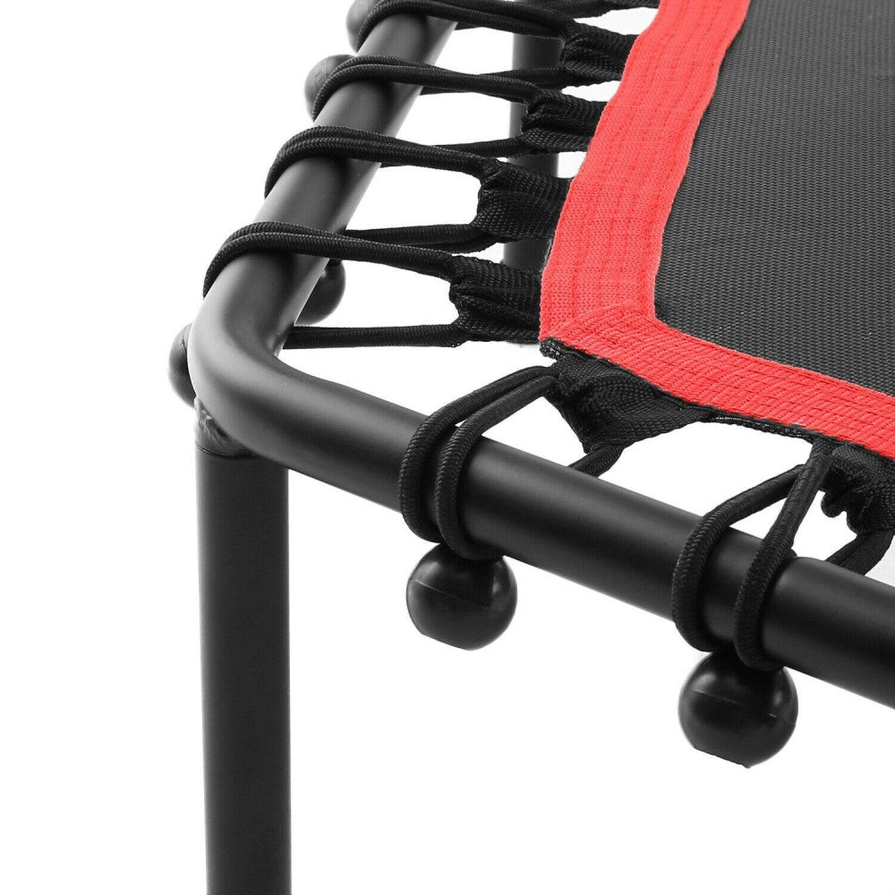 Trade Shop - Trampolino Tappeto Molle Elastico 150kg Con Maniglia Di Sicurezza Fitness Sport -
