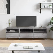 Mobile Porta TV Grigio Sonoma 150x30x44,5 cm Legno Multistrato 831290