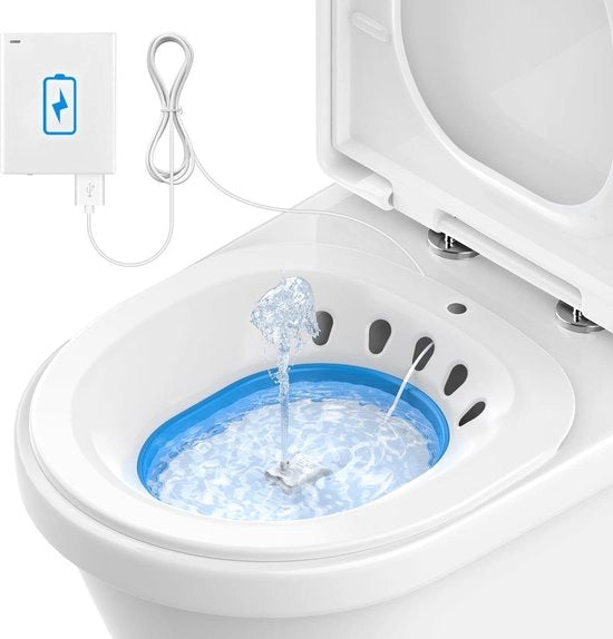 Zitbad Opvougbare con Funzione Bidet per Aambeien, Kraambed e Donne in Speranza