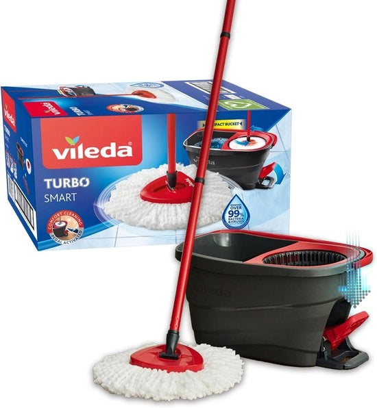 Pulitore di pavimento Turbo Smart - Microfibra con sistema pedaletto