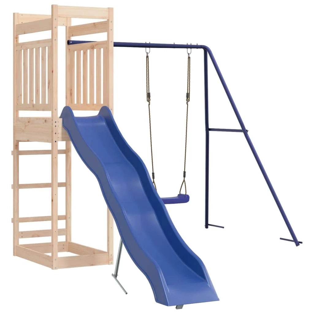 Set da gioco da esterno 242 x 349 x 207 cm in legno di pino massiccio 02_0004758