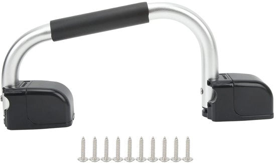 Manubrio Inclinabile - Progettazione Ergonomica - Manubrio Antiscivolo con EVA - Manubrio in Alluminio Anodizzato - Duraturo - Manubrio Comodo - Manubrio di Presa Rapida