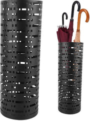 Sostegno Ombrello Zwart - Supporto Ombrello in Metallo - Progettato per Risparmiare Spazio - Disegno Compattato - Adatto per Entrata/Sala - Organizzatore Stiloso