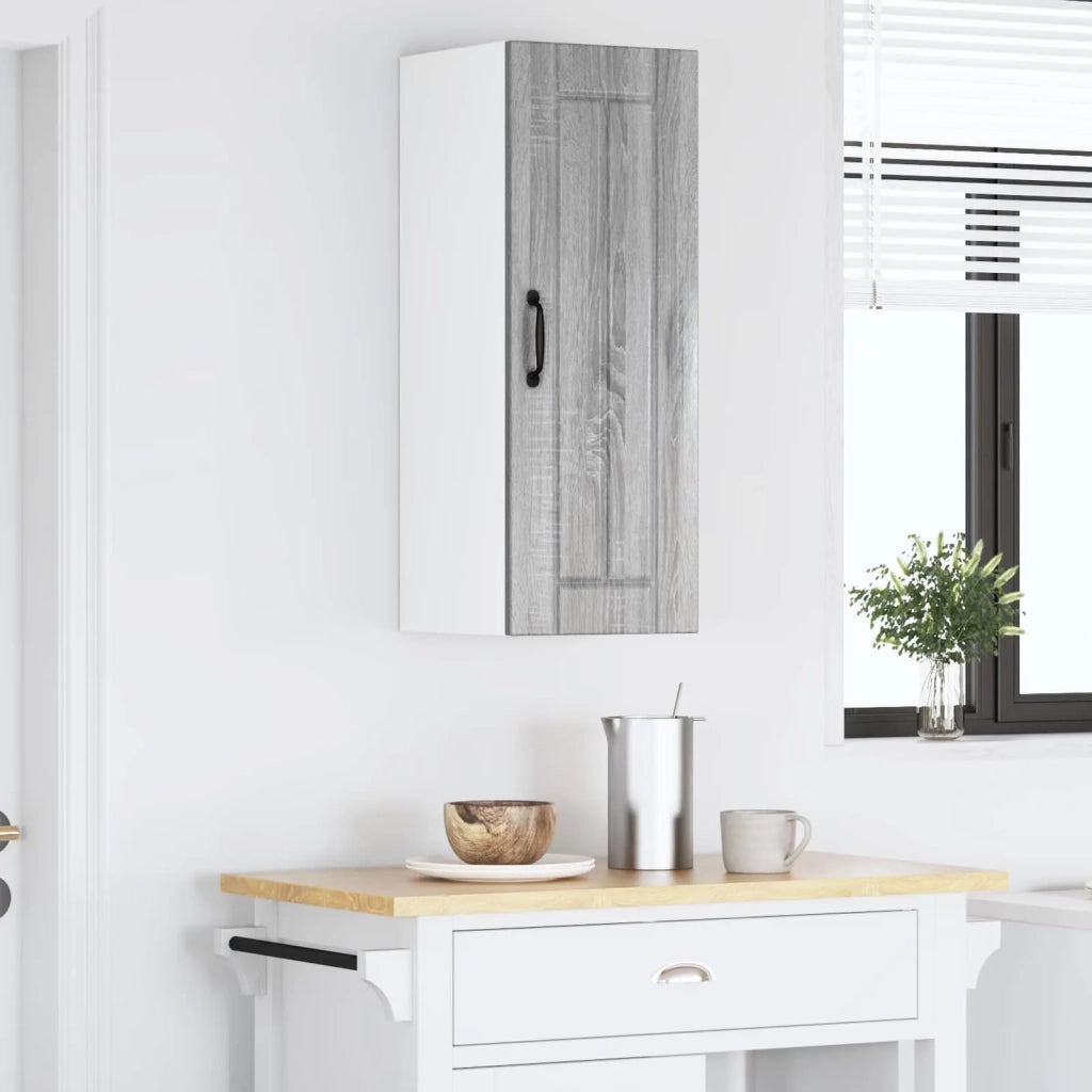 Armadietto a muro LUCCA Grigio Sonoma 30 x 31 x 80 cm 885017