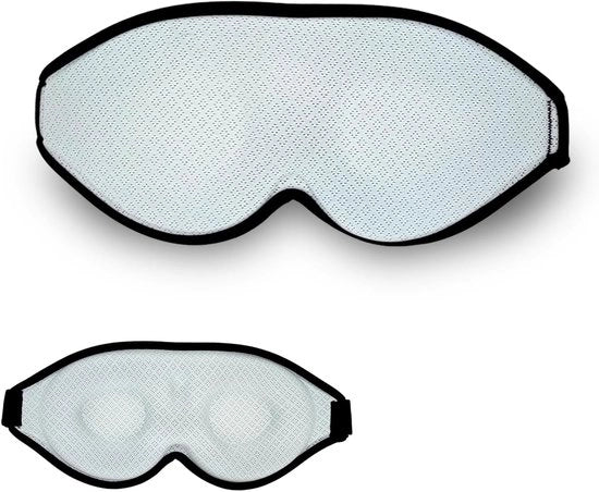 Slaapmasker 3D per Densità di Oscuramento - Ideale per il Sonno, il Viaggio e lo Yoga - Blu Baby