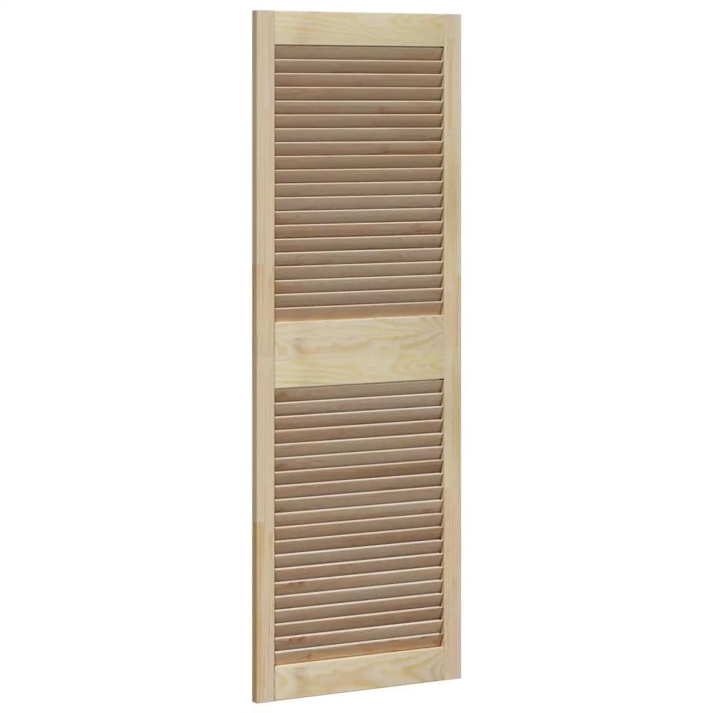 Porta per Armadio 4 pcs Naturale 49,5 x 2,1 x 140,5 cm