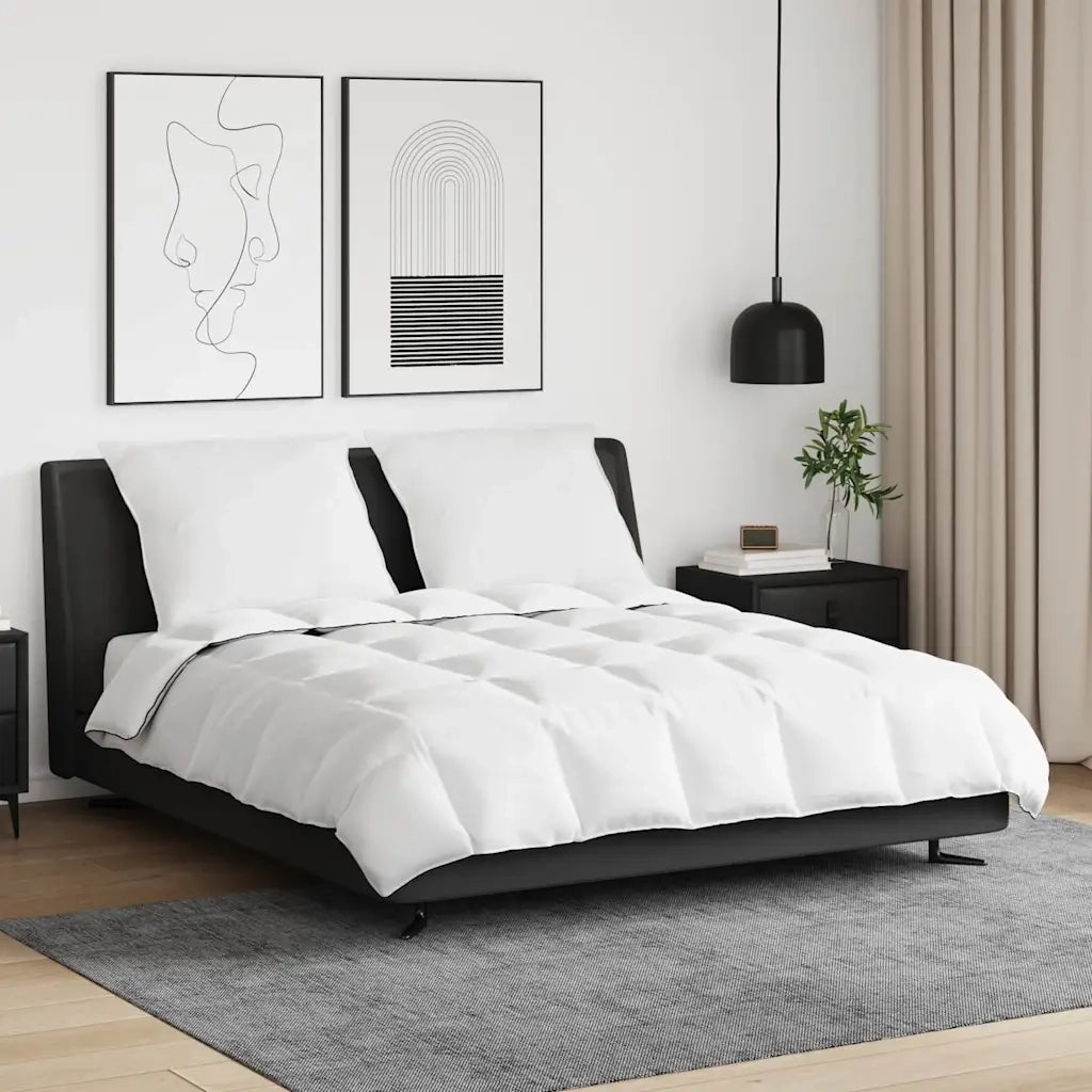 Set Coperta Invernale con cuscino 3 pcs Bianco 200 x 200 cm