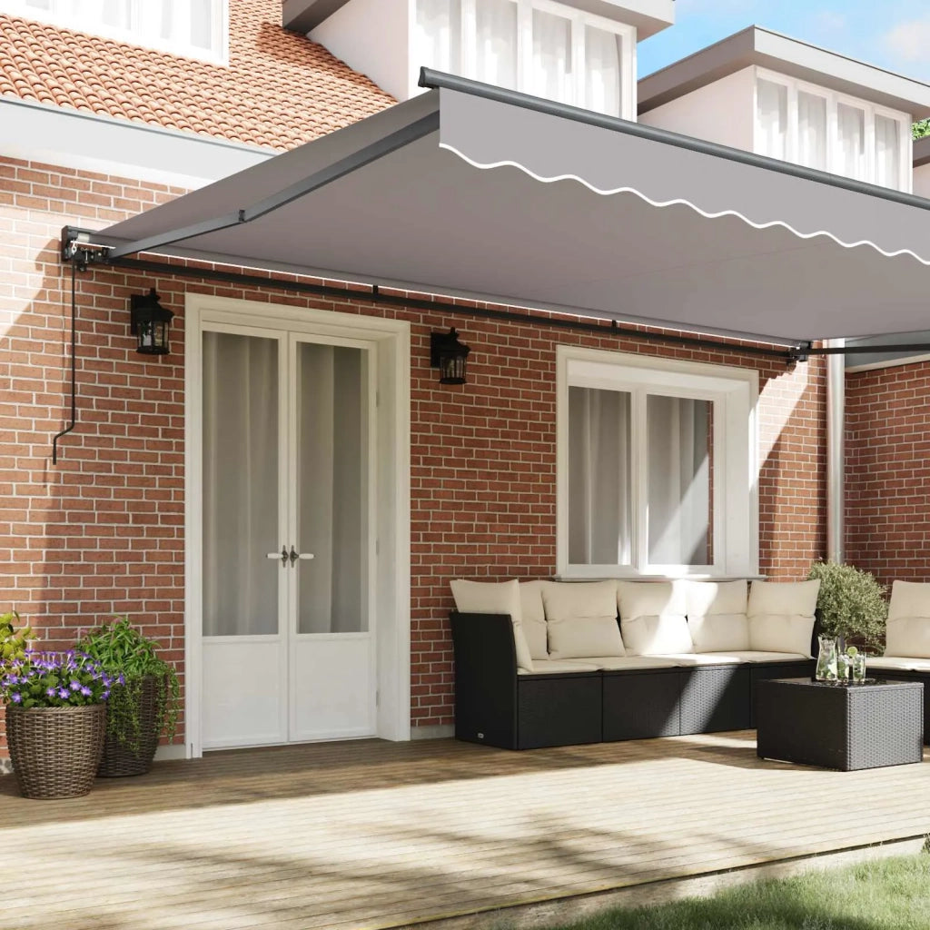 Struttura della tenda Grigio chiaro 500 × 300 cm 3331385