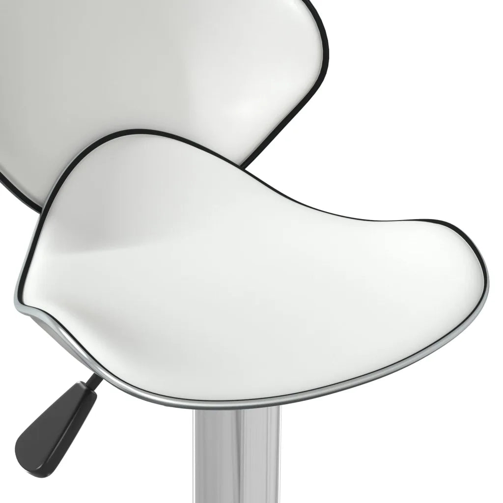 Sgabello da Bar Bianco in Similpelle cod mxl 57306