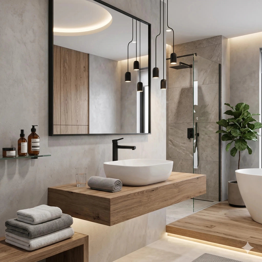 Lavabo Da Appoggio Rea Mona Slim