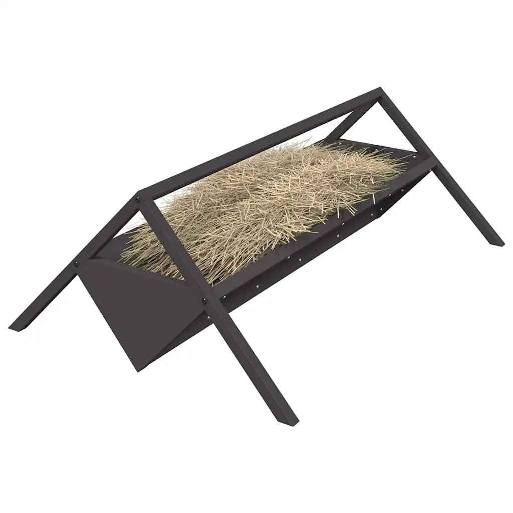 Abbeveratoio per bestiame Nero 111 x 76 x 38 cm CFW6465422