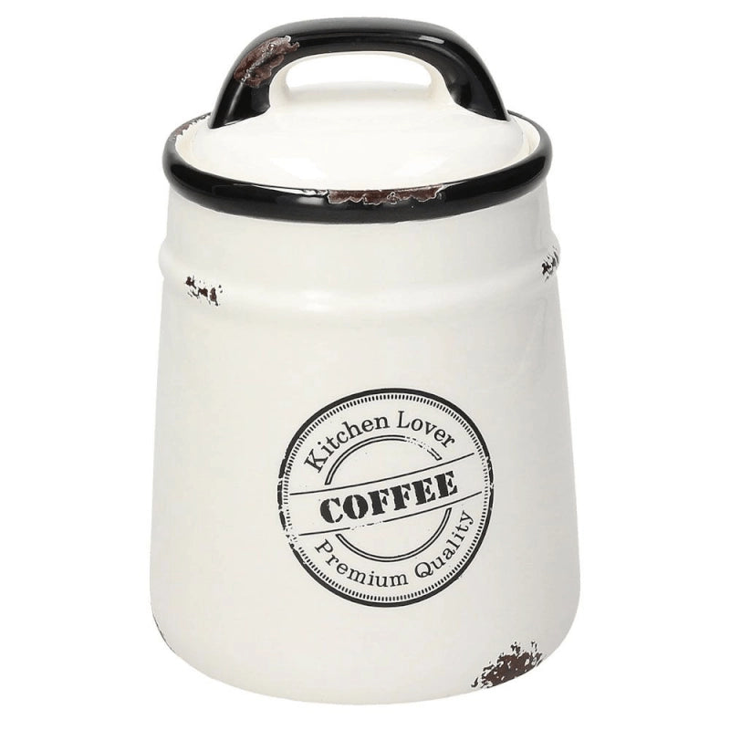 Barattolo Caff Urban Chic D12 cm Stoneware Multicolor