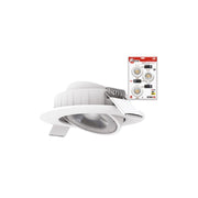 Faretto LED Futura ADV 6 W 3000 K incasso orientabile – Century (3 pz)