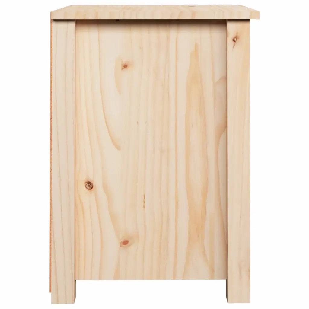 Comodini 2 pz 40x35x49 cm in Legno Massello di Pino 813710