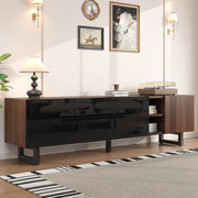 Mobile TV a 4 Ante in Legno Vintage ¨C MINIMAL ¨C 180x38x50 cm