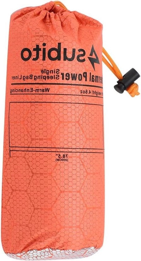 Sacco da campeggio impermeabile per trekking e scalata, con tessuto in nylon.