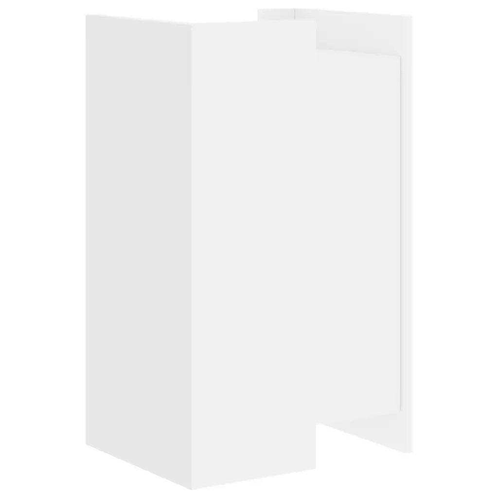 Credenza-Buffet-Armadio da cucina Bianca 45x35x75 cm in Legno Multistrato 523496