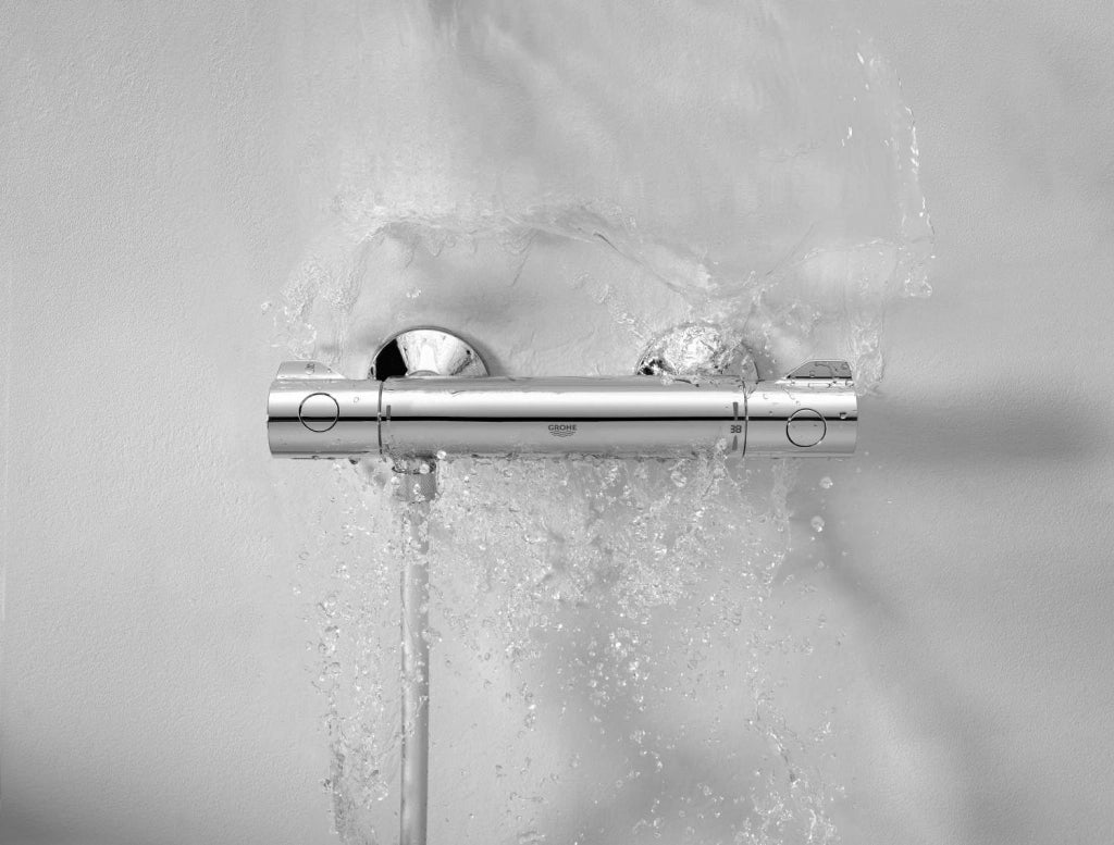 Rubinetto Miscelatore Doccia Esterno Termostatico Grohtherm 800 Cromo Grohe