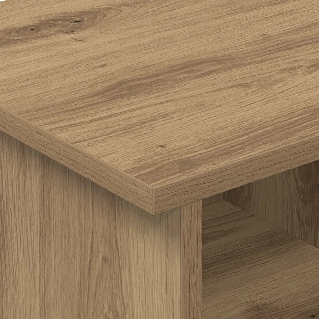 Supporto TV Rovere artigianale 68,5 x 35 x 35 cm