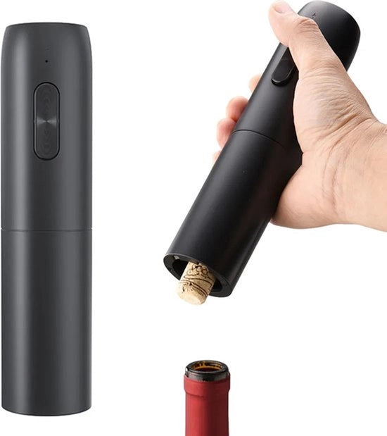 Flesopener elettrico, apriwine automatico con stazione di ricarica, apriwines, ricaricabile via USB, accessorio da cucina per bottiglie di vino.