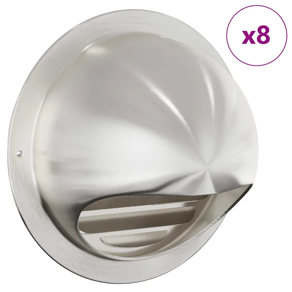 Coperture per ventilazione d'aria 8 pz Argento 150 mm CFW7242896