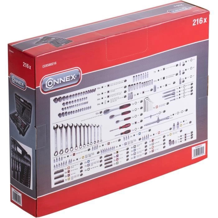 Scatola prese CONNEX - 216 pezzi - Garanzia 2 anni