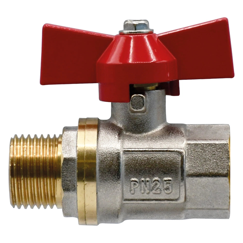 VALVOLA A SFERA MF MF 1/2 - pz. 1  - Blister Koncreto