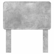 Testiera Grigio cemento Legno multistrato 887938