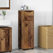 Mobile da Bagno con cassetto Legno vecchio 30,5 x 30 x 101 cm 888745
