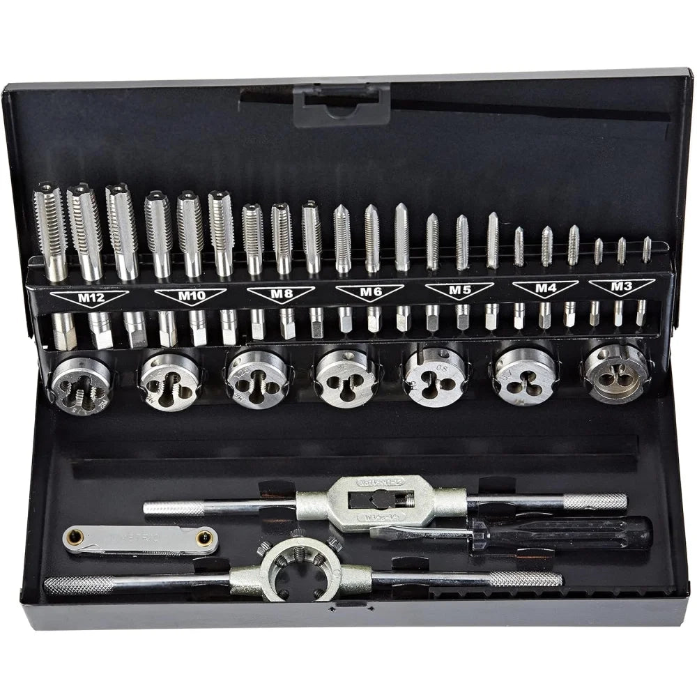 Topex 14a426 filetti e filettatr trici, m3-m12, 32 pezzi assortit