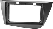 Montaggio Fascia di Substituzione per SEAT LEON 2005-2012 - 9 pollici Pannello di Navigazione - Materiale ABS - Connesso in Punto - Alta Finitura - Aspetto Lussuoso Nero - Struttura del Pannello di Controllo