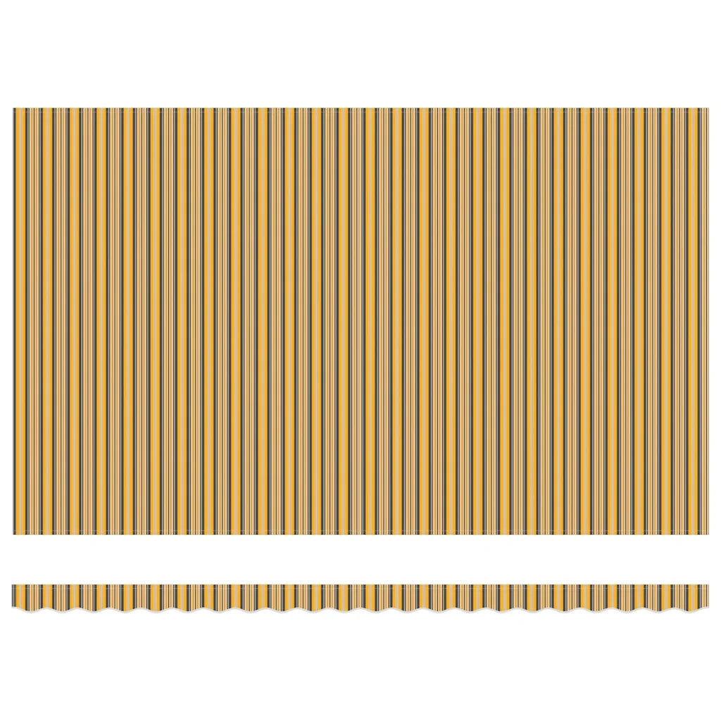 Tenda da Sole Multicolore 500 × 300 cm Poliestere e Metallo 3331297