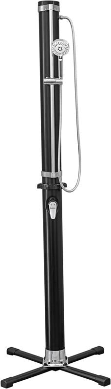 BESTWAY DOCCIA SOLARE CM.60X60X218,20 L.CON MISCELATORE,DOCCINO REGOLABILE SERBATOIO NERO SFRUTTA IL CALORE SOLARE