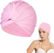 Badmuts per bambini, adulti e ragazzi, Materiale elastico, Badmuts, Tessuto di alta qualità, Stretch, Unisex, Badmuts morbidi per bambini, adulti e ragazzi - Rosa