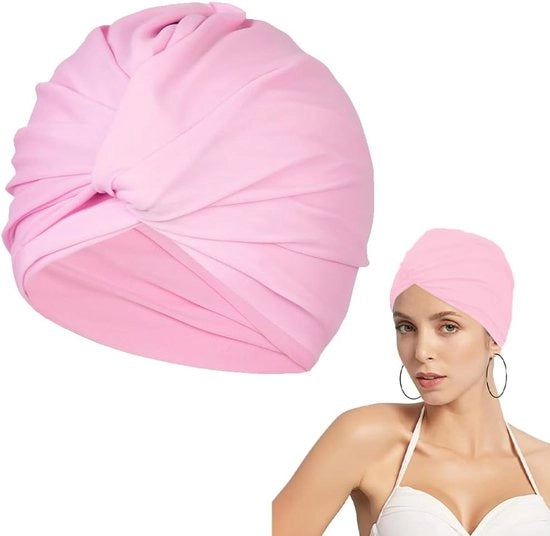 Badmuts per bambini, adulti e ragazzi, Materiale elastico, Badmuts, Tessuto di alta qualità, Stretch, Unisex, Badmuts morbidi per bambini, adulti e ragazzi - Rosa