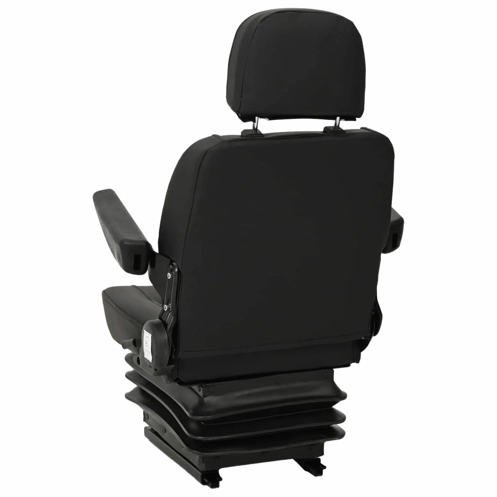 Sedile per trattore con sospensione Nero 56 x 57 x 87 cm 42008362