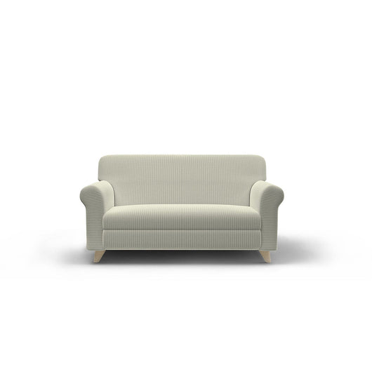 Copridivano Elasticizzato 2 Posti in Poliestere Iris Panna