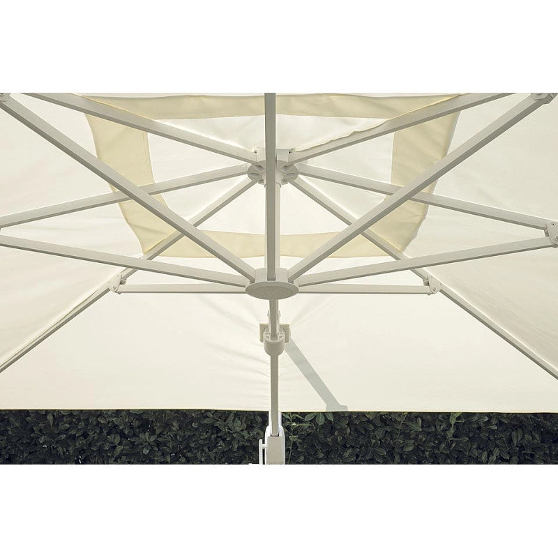 Ombrellone Tennessee 3X4 Mezza Base Bianco Moia