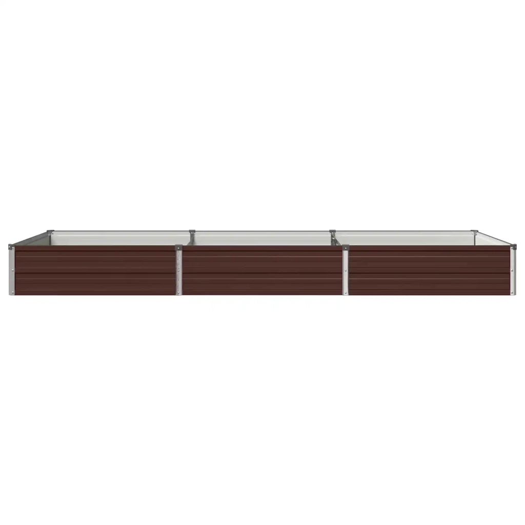 Letto rialzato da giardino Marrone 240 x 80 x 24 cm 8006487