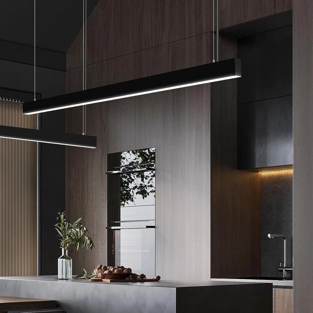 Lampada a sospensione ZMH LED per tavolo da pranzo dimmerabile con telecomando 107cm 32W